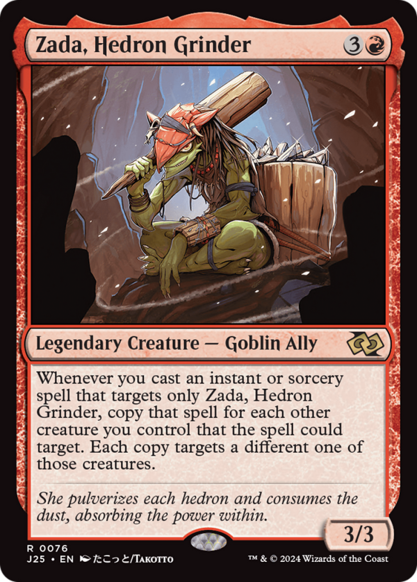 Zada, Hedron Grinder (Anime) [Foundations Jumpstart] Discount