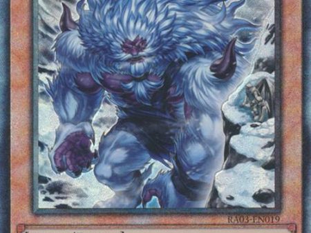 Danger! Bigfoot! (Alternate Art) (UTR) [RA03-EN019] Prismatic Ultimate Rare Online Sale