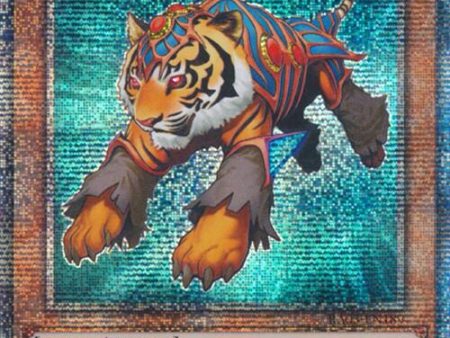 Test Tiger (Quarter Century Secret Rare) [RA03-EN189] Quarter Century Secret Rare Sale