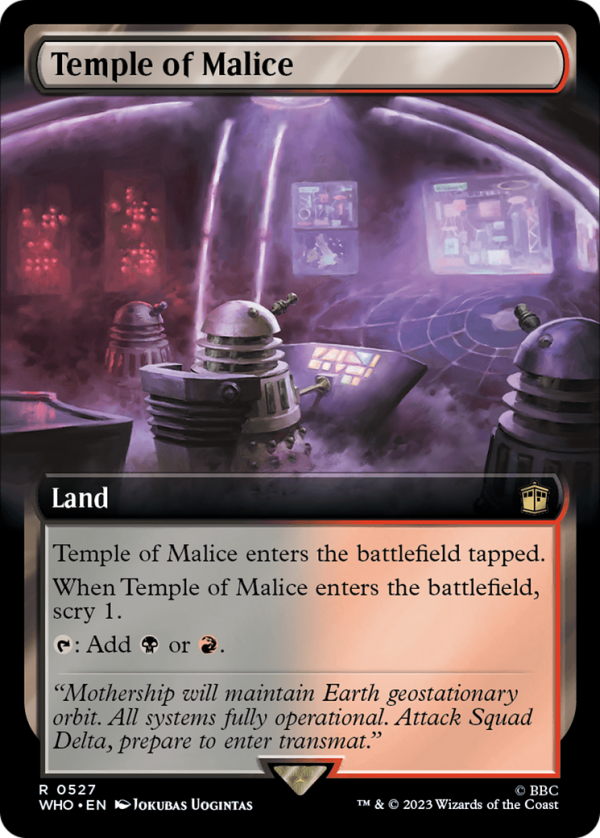 Temple of Malice (Extended Art) [Doctor Who] Supply