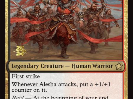 Alesha, Who Laughs at Fate [Foundations Prerelease Promos] Online