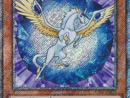 Crystal Beast Sapphire Pegasus (Platinum Secret Rare) [RA03-EN179] Platinum Secret Rare For Sale