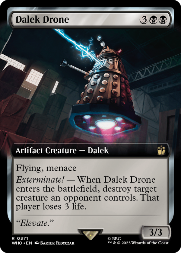 Dalek Drone (Extended Art) [Doctor Who] Sale