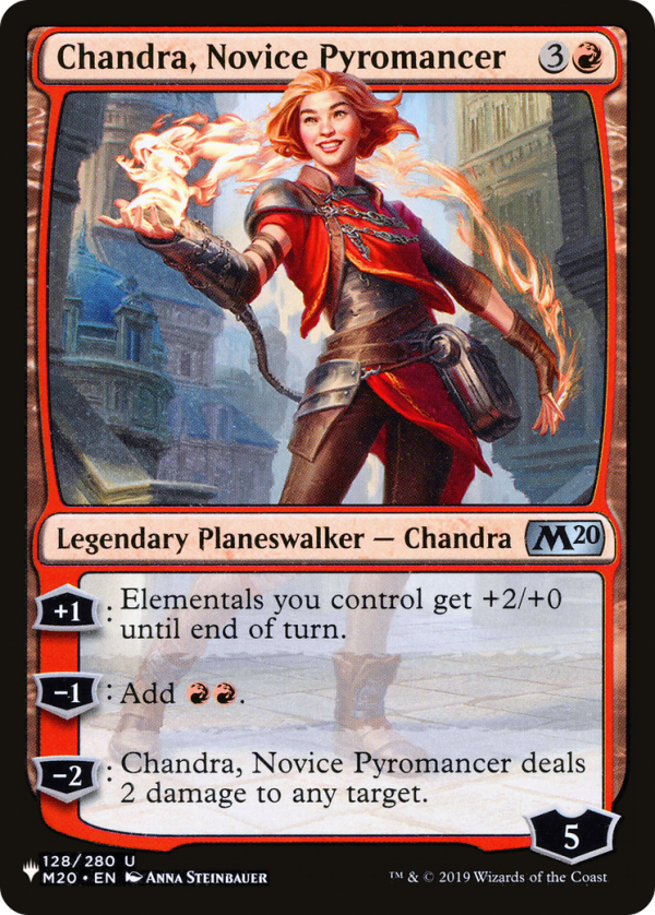 Chandra, Novice Pyromancer [The List] For Cheap