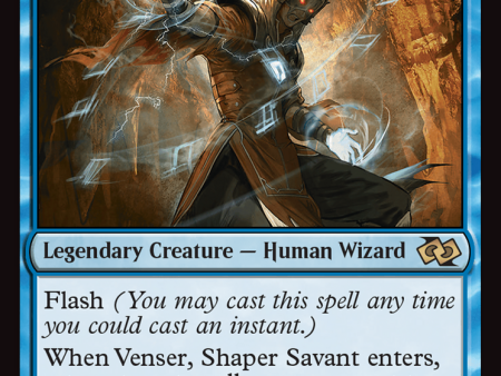 Venser, Shaper Savant (Anime) [Foundations Jumpstart] Fashion