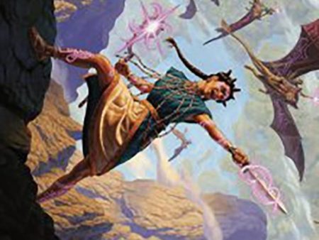 Warden of the Inner Sky Art Card [The Lost Caverns of Ixalan Art Series] Hot on Sale