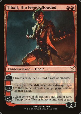 Tibalt, the Fiend-Blooded [Duel Decks: Sorin vs. Tibalt] Online