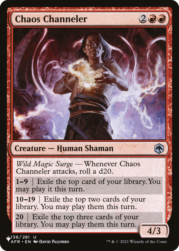 Chaos Channeler [The List] Discount