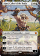 Ajani, Caller of the Pride (Borderless) [Foundations] For Sale