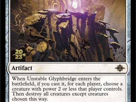 Unstable Glyphbridge    Sandswirl Wanderglyph [The Lost Caverns of Ixalan Prerelease Cards] on Sale