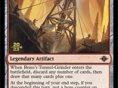 Brass s Tunnel-Grinder    Tecutlan, the Searing Rift [The Lost Caverns of Ixalan Prerelease Cards] For Sale